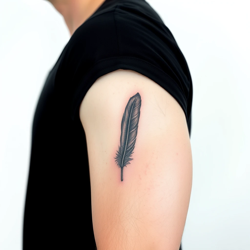 Feather tattoo