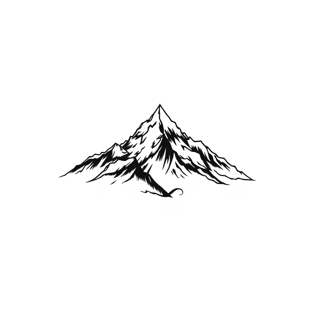 Mountain tattoo