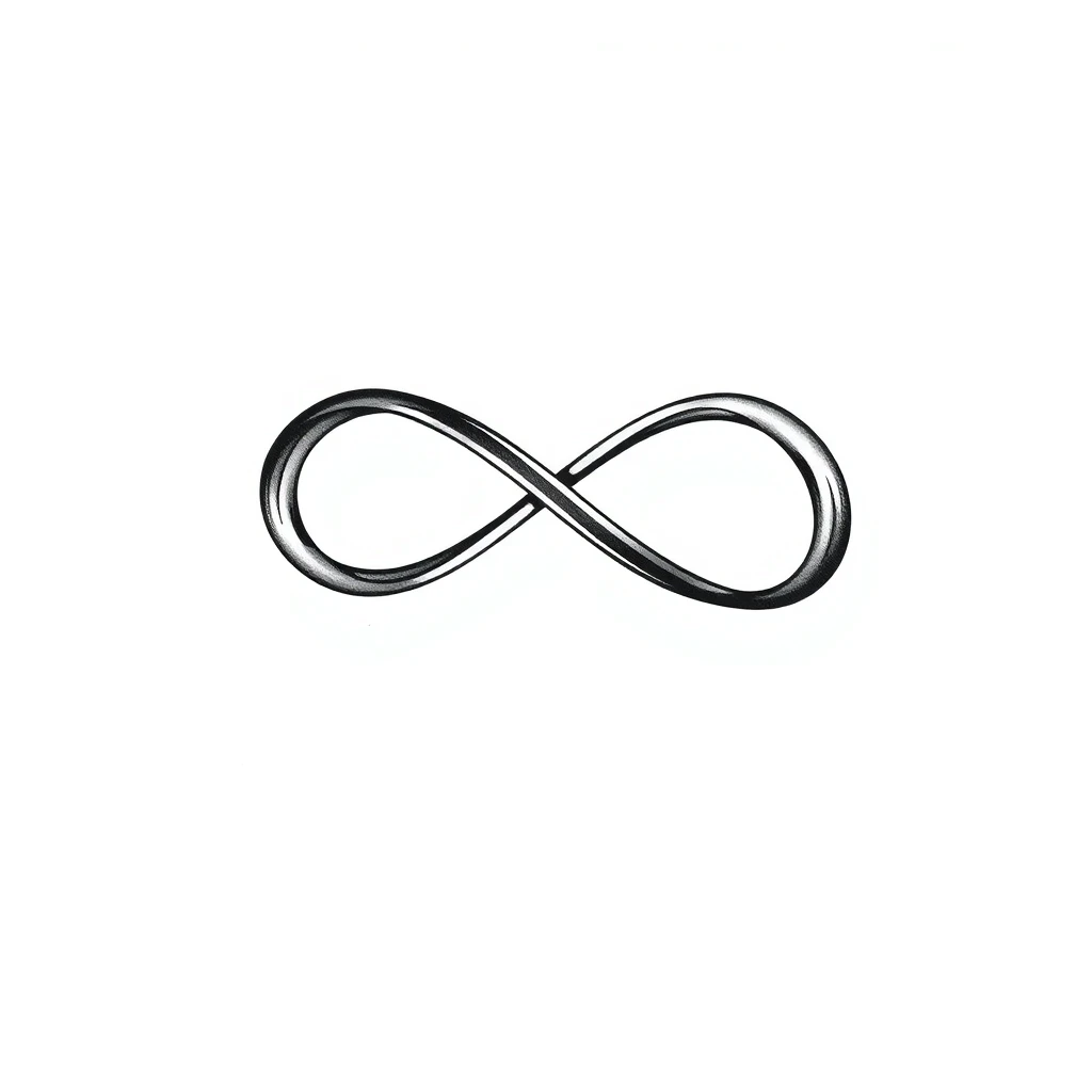 Infinity symbol tattoo