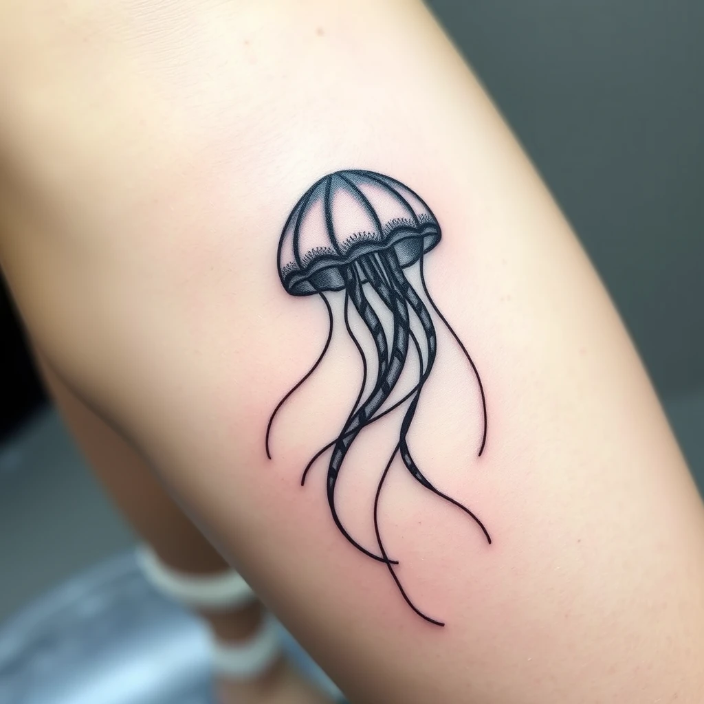 Jellyfish tattoo