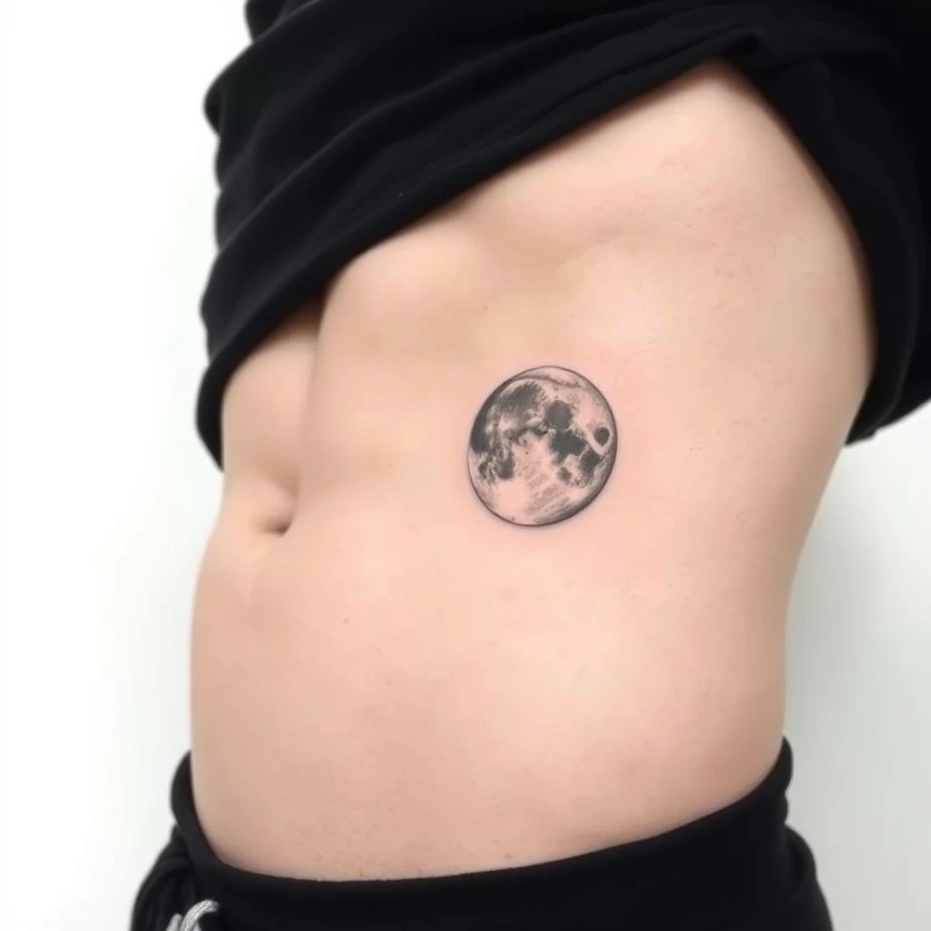 Moon tattoo