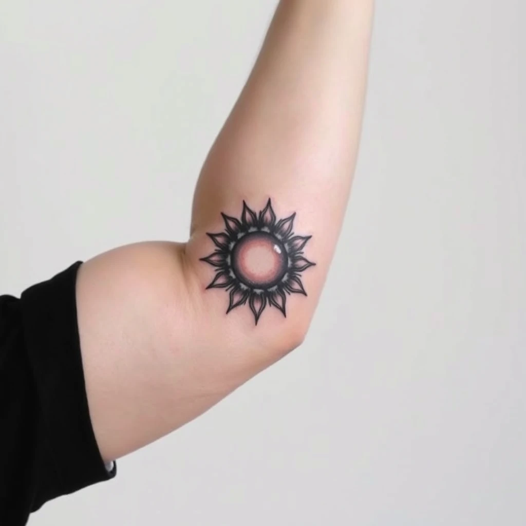 Sun tattoo