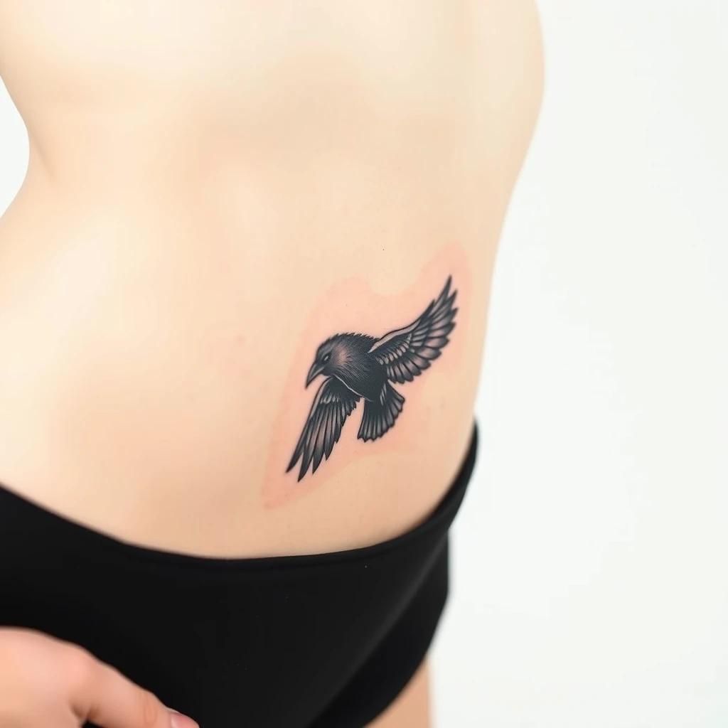 Raven tattoo