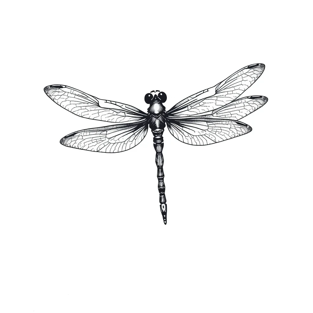 Dragonfly tattoo