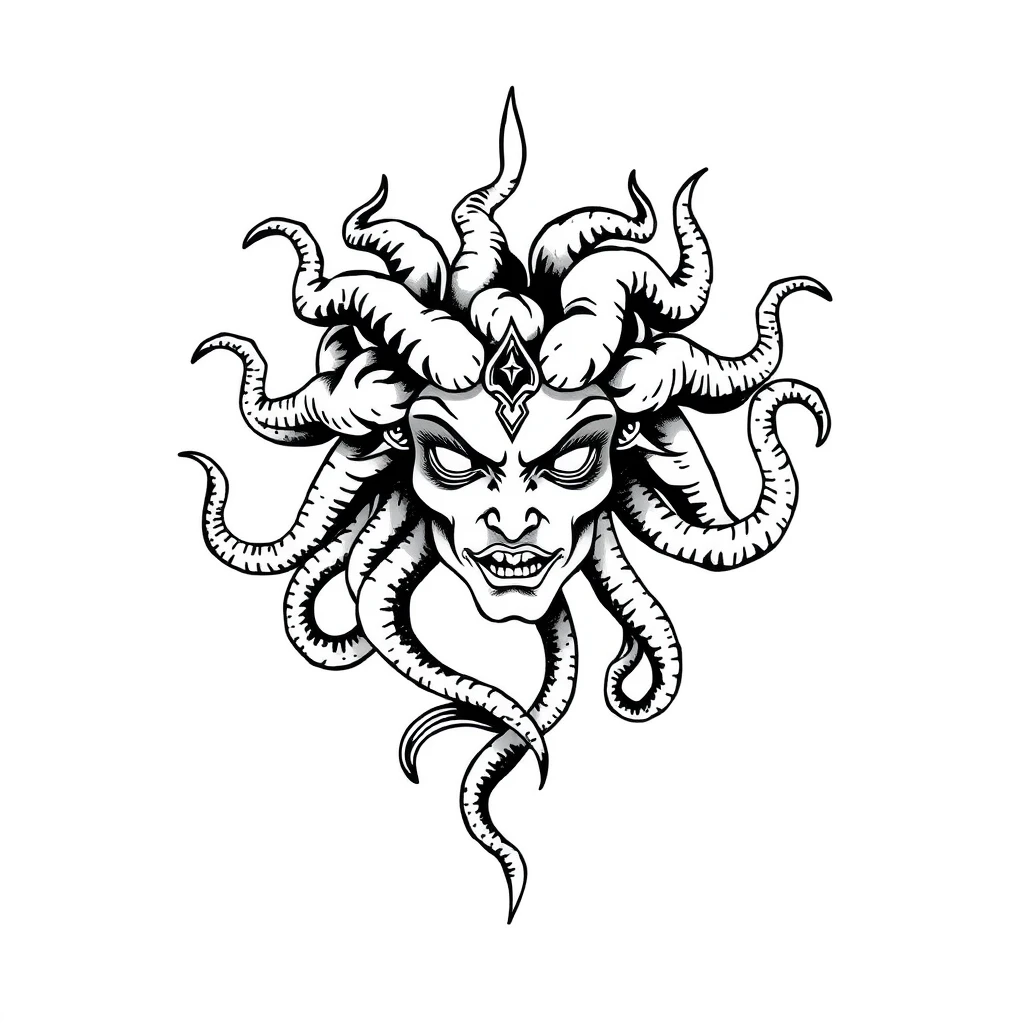 Medusa tattoo