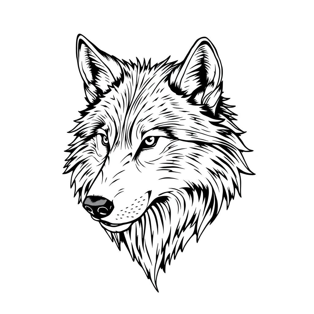 Wolf tattoo