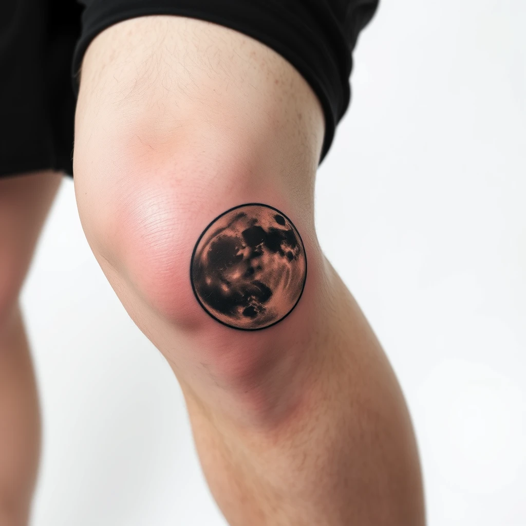 Moon tattoo