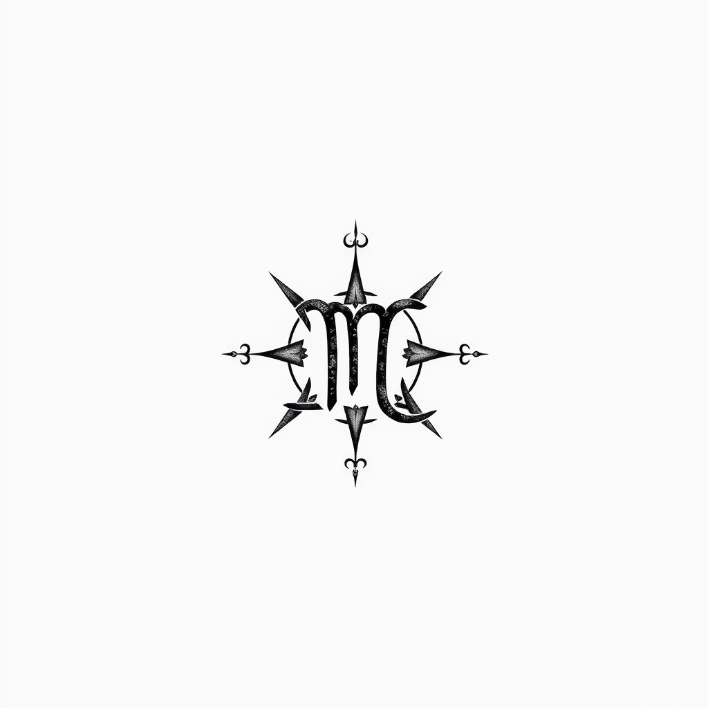 Zodiac symbols tattoo