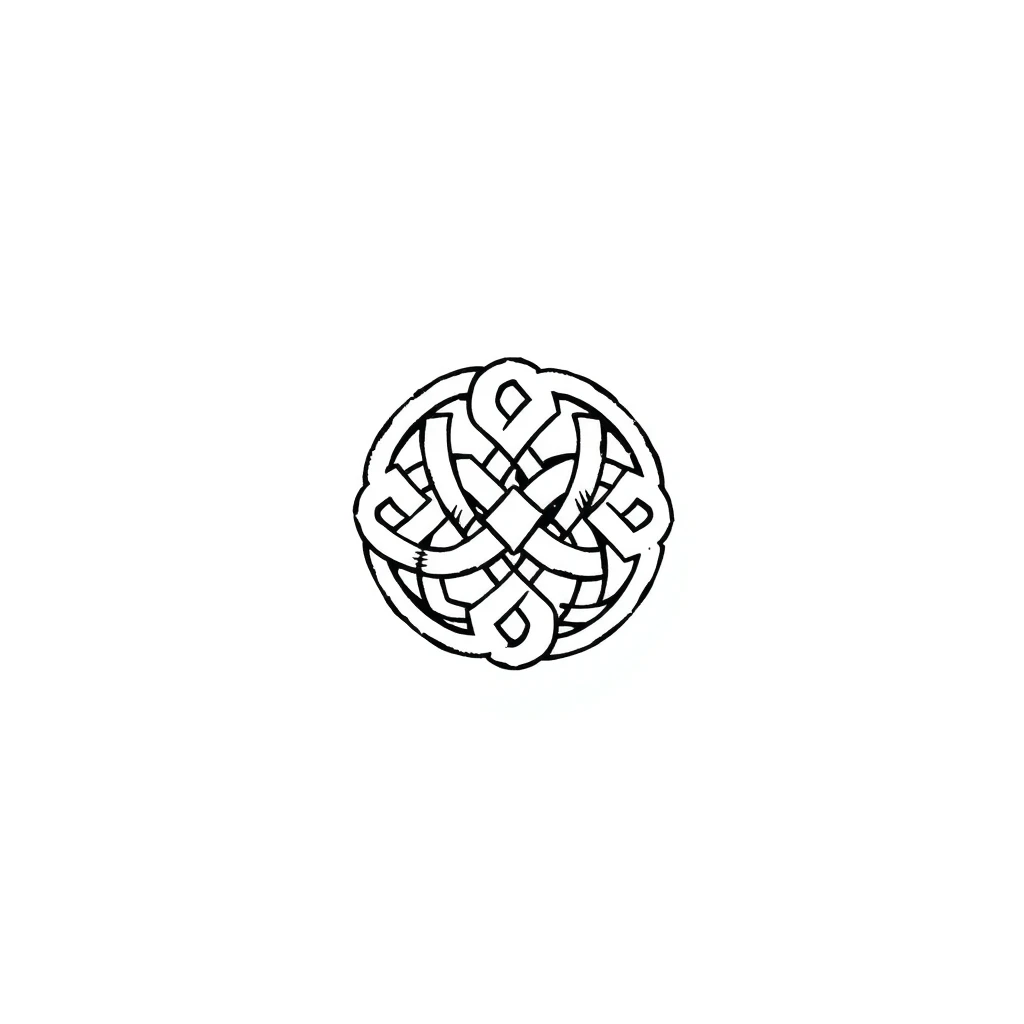 Celtic knot tattoo