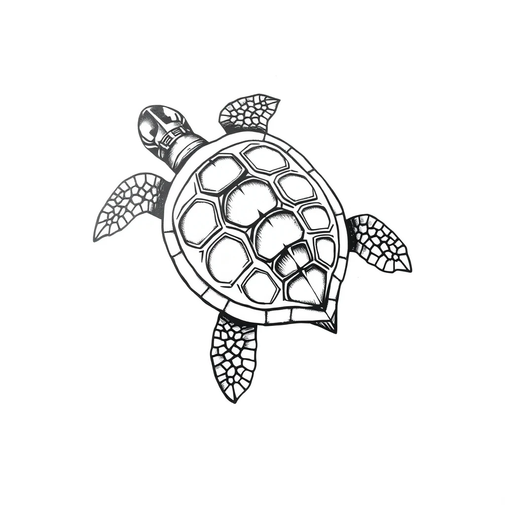 Turtle tattoo