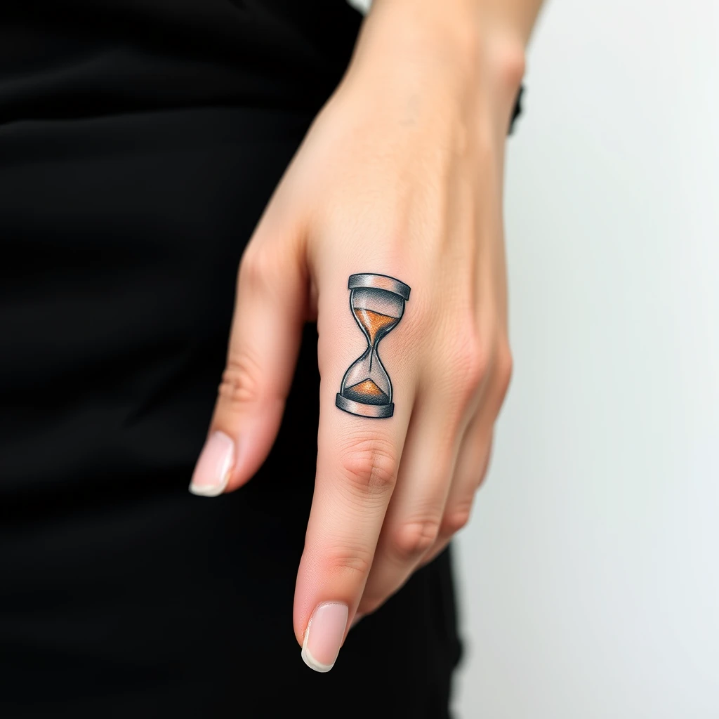 Hourglass tattoo