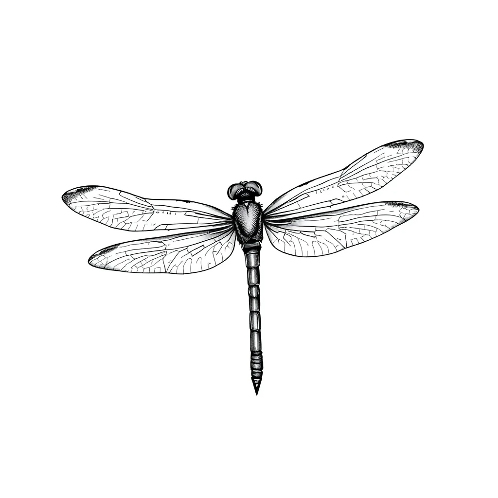 Dragonfly tattoo