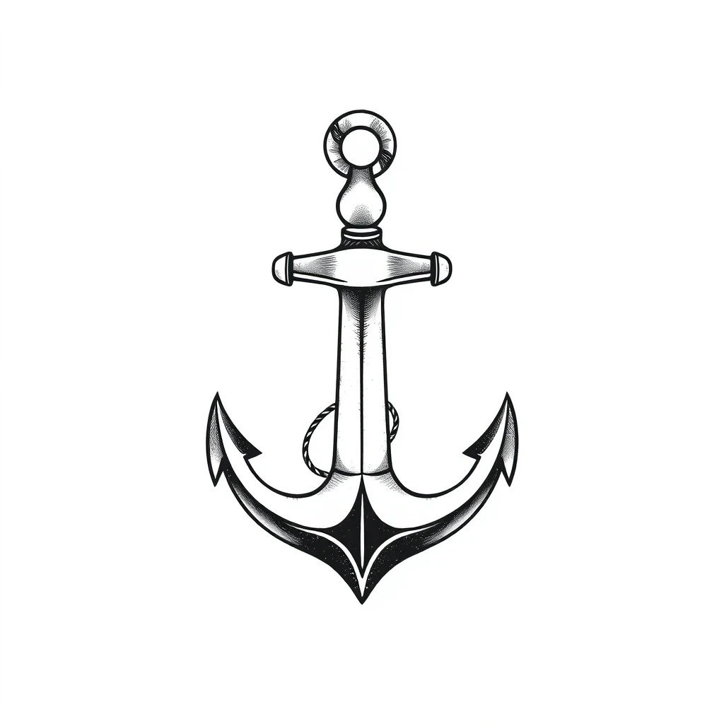 Anchor tattoo