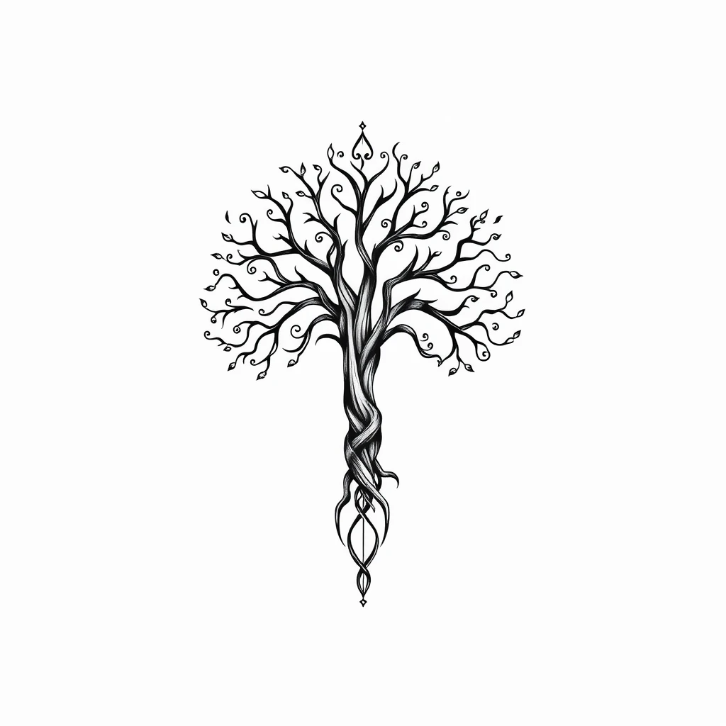 Tree of life tattoo