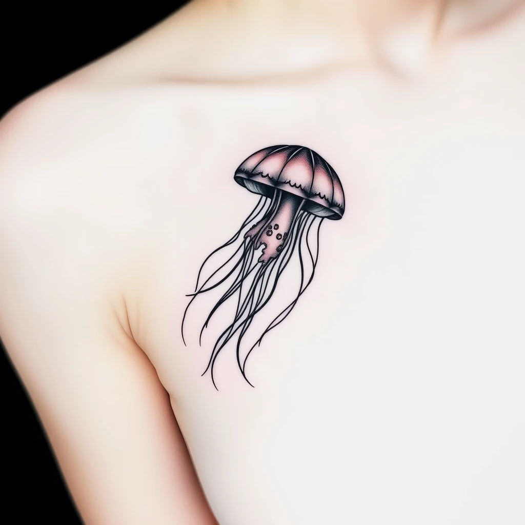 Jellyfish tattoo